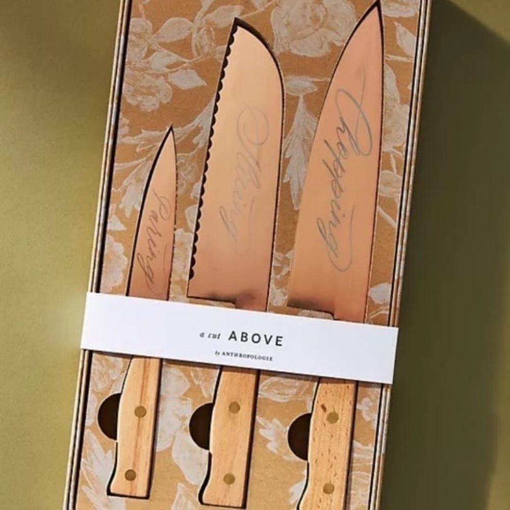 Anthropologie Marias Knives Set